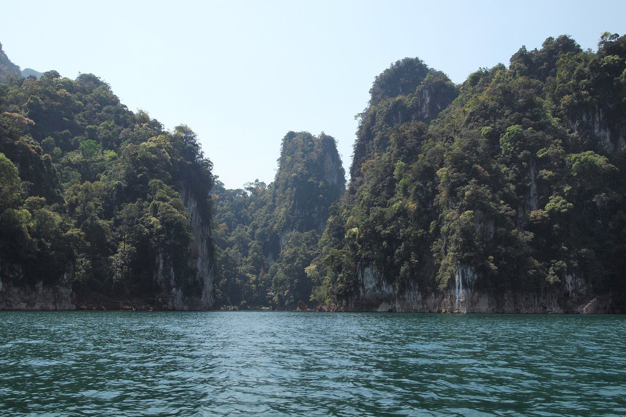 Khao Sok Cheow Lan Lake limestone karst towers