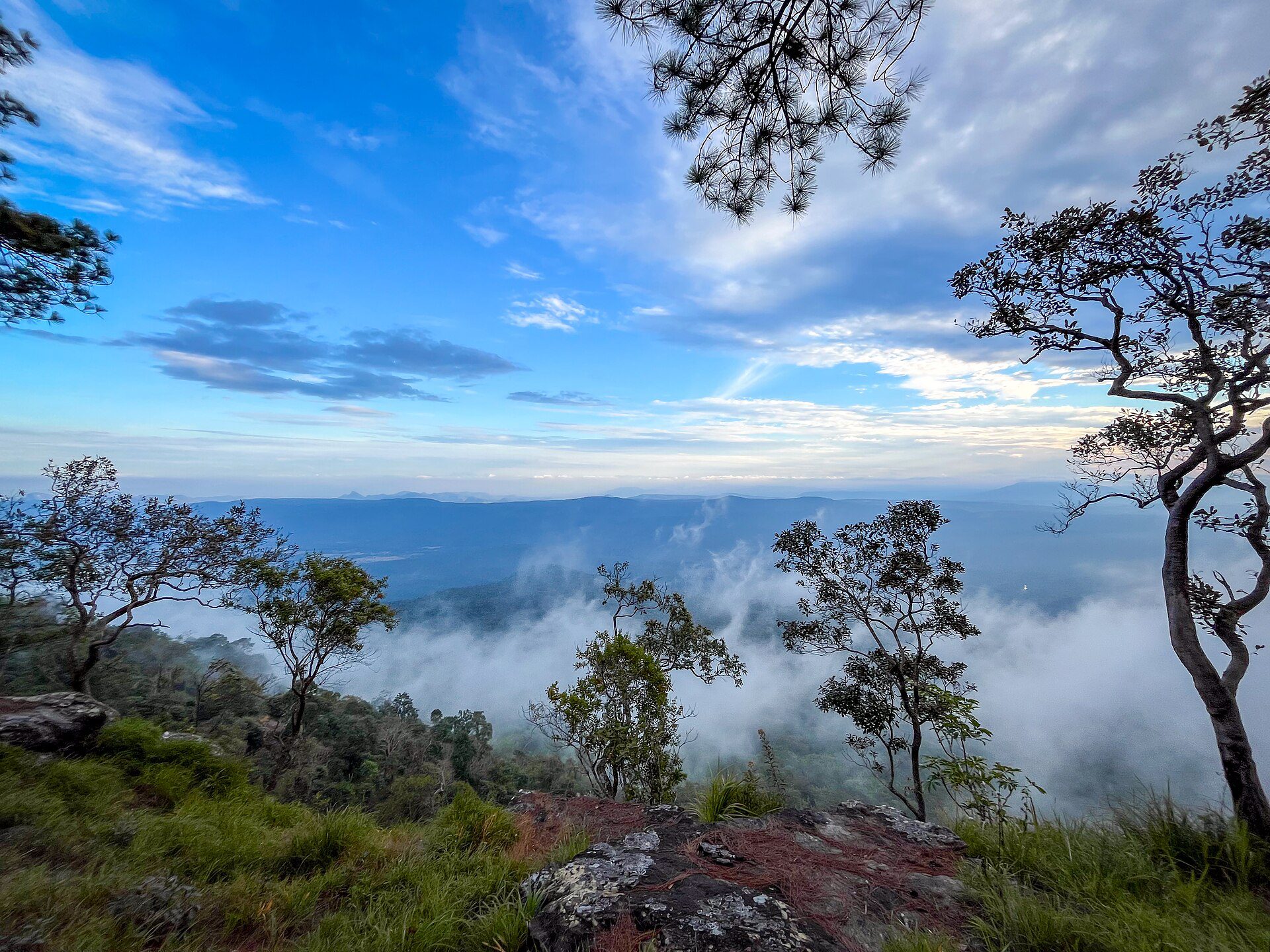 Loei misty mountains and Phu Kradueng