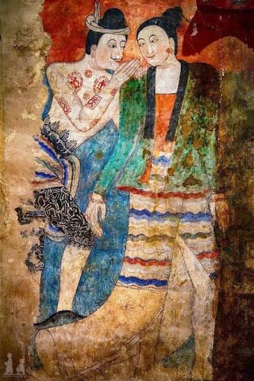 Wat Phumin whisper mural, Nan