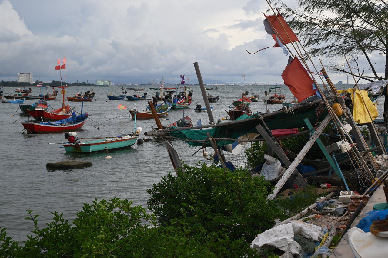 Fishing harbor, Ban Chang district, Rayong